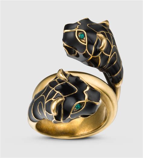 gucci diamond tiger head ring|gucci tiger brooch.